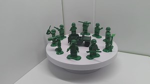 乐高7595绿色士兵