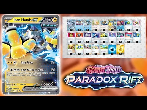 4 New Iron Hands ex Deck Lists from Paradox Rift