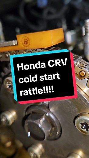 Changing a Vtc Actuator on a 2014 Honda CRV. #Honda #hondacrv #vtcactuator #timingchain #tobatech #mechanicsoftiktok #carsoftiktok
