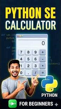 Python Calculator tutorial in Hindi from Scratch (Simple & Easy!)