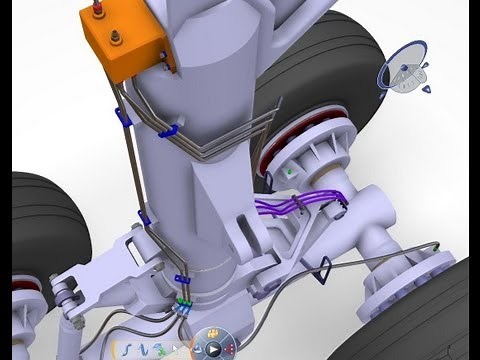 CATIA V6 | Fluidics design | CATIA Generative Piping & Tubing product