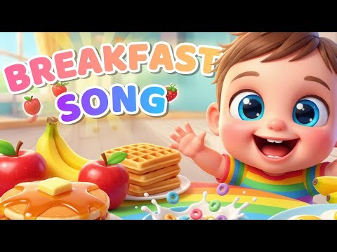 Breakfast Song for Kids 🍳🥞 | Healthy Morning Song | Fun Kids Music