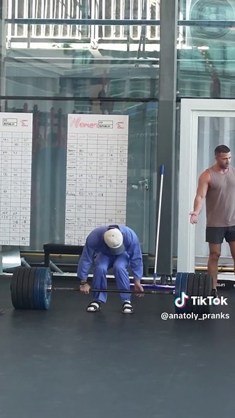 Anatoly: Crazy Cleaner at the Gym