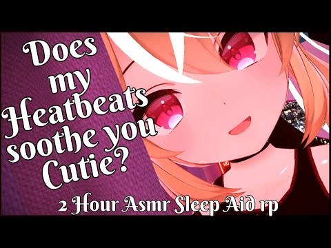 [ 2 hours ] Sleeping with your Girlfriend and relaxing to the sound of her Heartbeats [ VR ASMR ]
