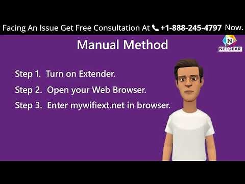 Netgear Range Extender WN3500 rp Number Setup using Manual Method Mywifiext Setup