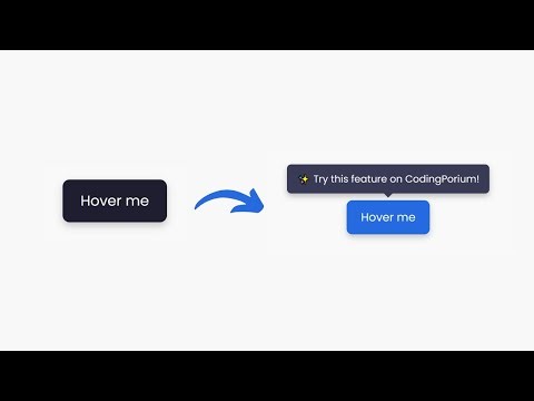 Make a Cool Tooltip for your website using CSS Only!