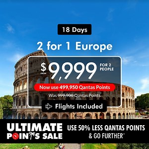 Go from Prague to Ljubljana, Venice, Barcelona, Rome & more on this fantastic 18-day tour-and-cruise deal! 😍 Plus, book this March and use 50% less Qantas Points* or use Point Plus Pay to save big!✈️🦘 ✨Return international full-service flights for 2 people ✨7-night Mediterranean cruise on a brand new MSC ship ✨8 nights of 4-star hotel accommodation ✨28 meals including all while cruising ✨Visit Prague, Vienna, Bratislava, Ljubljana, Venice & more ✨Cruise to Palermo, Valletta, Marseille & Barcel