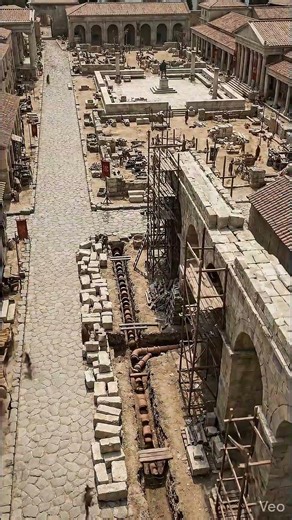 They Reconstructed an Entire Ancient City #mindblown #history