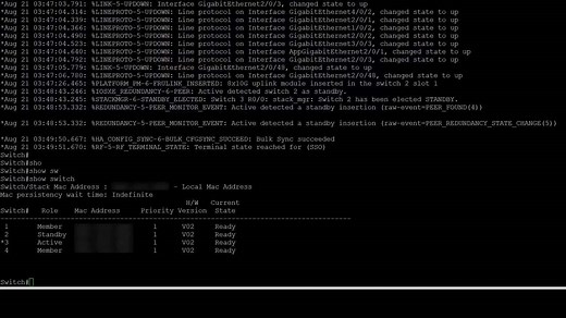1:1 Redundancy Stack Mode for C9200/C9300 Switches - Cisco Video Portal