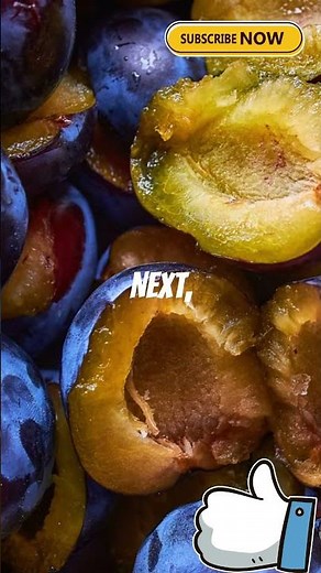 How to Eat Plums Properly 🍑