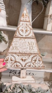 3M views · 46K reactions | DIY Cozy + Chic Christmas Decor | Use these techniques on any wood blank to create your own seasonal decor for your home! | Barefoot & Freckled, LLC | Facebook