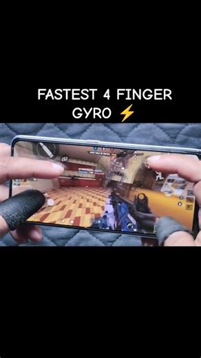 Fastest 4 Finger Claw + Gyroscope in CODM 😱🔥#codm #cod #codmobile