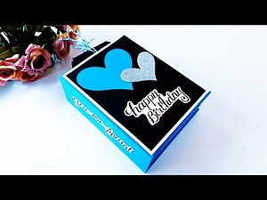 Beautiful Handmade Scrapbook for Birthday | Paper Craft Ideas | Scrapbook Ideas | Tutorial