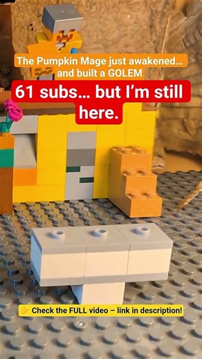 #LEGO #Minecraft #stopmotion … 69 #subscribers #But I Won’t Stop #studioksava #bristol