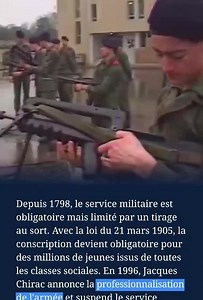 Histoire du service militaire en France
