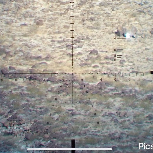 Primary Arms Optics on Instagram: "ACSS Apollo 6.5cm reticle, guys notice how the ranging is exact in it’s ranging of the IPSC target 1000 yards out. #acss65creedmoor #primaryarms #acss"