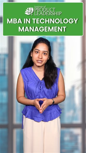 Institute of Product Leadership (IPL) on Instagram: "If technology is driving every business decision, what should an MBA really teach you? Not just functional management but tech, leadership and strategy. That’s the difference with an MBA in Technology Management. 👇 Does your MBA prepare you for today? . . . . . . . . [Institute of Product Leadership, AI, MBA, Technology, MBA in technology management, leadership, MBA aspirants, career growth, career transition, TMBA, product leadership]"