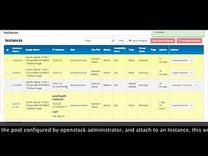 floating ip addresses in openstack
