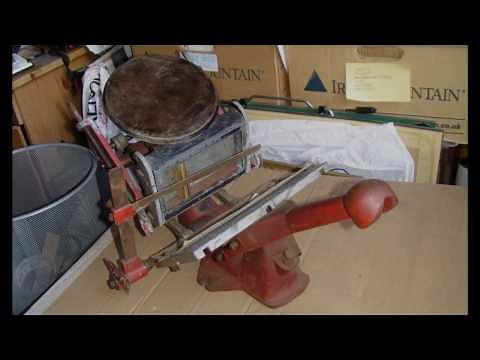 Letterpress Printing With The Adana HS2