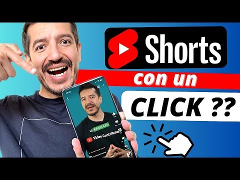 CÓMO HACER YOUTUBE SHORTS con un CLICK de tus VIDEOS LARGOS (FUNCIÓN REMIX)