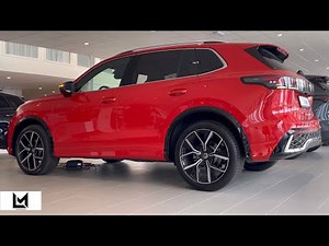 Volkswagen NEW Tiguan R-Line 2024 Persimmon Red Metal 20 Inch Leeds Walk Around & Detail inside