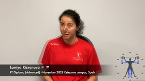 *** TESTIMONIAL TUESDAY *** Lamiya Rizvanova originally from Azerbaijan 🇦🇿 and now currently living in Prague, Czech Republic 🇨🇿 attended the PT Diploma (Advanced Package) in November 2022, at our Estepona campus, Spain. “I feel confident after this course to go and teach somebody. The practical part was amazing” | EPTI Personal Trainer Courses