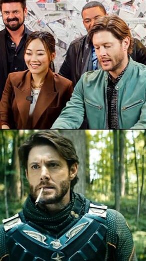 Fae on Instagram: "Soldeir Boy smoking .... pure menace>> 🚬 Source: Los Angeles Times - Very Important Questions At SXSW 2022 (yt) TheBoys Season 03 [ Jensenackles, supernatural, deanwinchester, spnfamily, soldierboy, theboys ] #jensenackles #deanwinchester #theboys #supernatural #soldierboy"