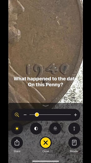 What happened to the date on this penny, is it a error? #damagedpenny #wheatpenny #coinerrors #pennyerror #coincollecting | Mitch W. Barks