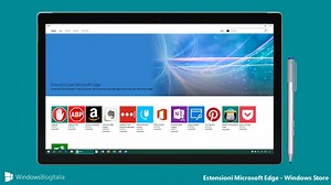 Aggiornamenti di Microsoft Edge tramite lo Store con Windows 10 Redstone 2