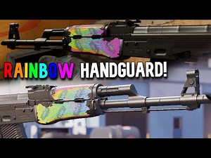 Rainbow Handguard Sticker Craft in CS2!