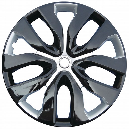 Enjoliveur de roue, 1052, noir et argent, 17 po, paq. 4 | Canadian Tire
