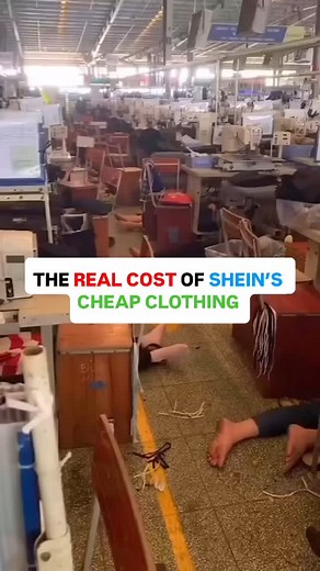 SUPERLINE NETWORK on Instagram: "China remains the world’s largest producer of fast fashion, but the industry comes at a steep human cost 😳 Many sweatshops in China exploit workers by underpaying them and forcing them to endure grueling conditions. Shein, a fast-fashion giant, exemplifies these issues. Many of its suppliers subcontract to small, unregulated workshops to cut costs. This has led to a rollback in workers’ rights protections in China 😭 Employees often work 15-hour shifts in facili