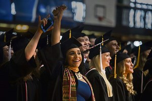 Saint Vincent, Seton Hill grads celebrate