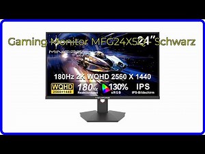 BEWERTUNG (2025): Gaming Monitor MFG24X5Q - Schwarz. WESENTLICHE Einzelheiten