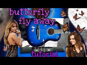 Butterfly fly away - miley cyrus tutorial facil en guitarra