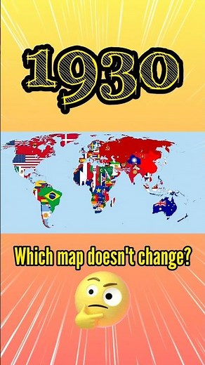 world map 2025 vs1930 #geography #history