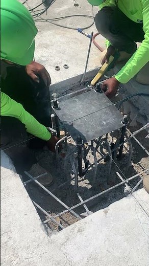 Precision J-Bolt Installation for Concrete Footings