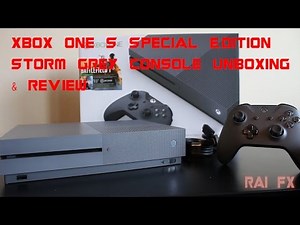 Storm Grey Xbox One S Special Edition Unboxing & Review