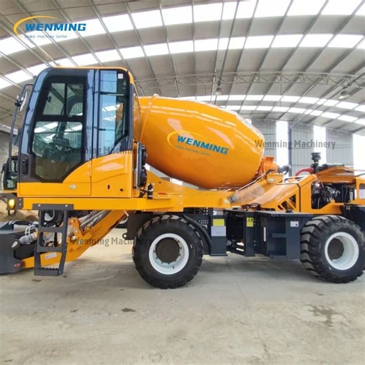 High Quality Concrete Mixer Truck Self Loading for Road Construction