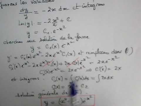 équation différentielle ( 1er ordre ) - 13