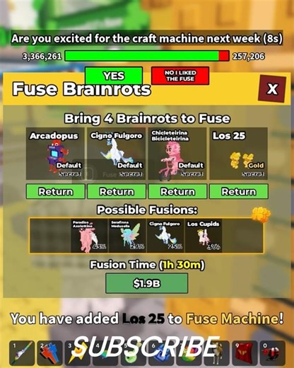 I Used Divine Fuse Machine… BUT GOT TRASH 😭💔 | Steal a Brainrot #roblox #stealabrainrot