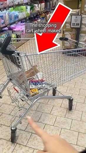 Shopping Cart Wheels Make You Buy More!