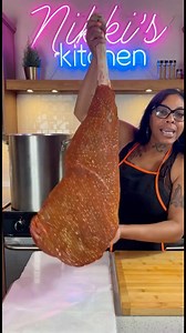 82K views · 223 reactions | 100lb Ostrich Leg #fblifestyle #foodblogger #fb #cookingwithlove #cooking #Nikki #viralreelschallenge #foodie | Just Nikki’s World | Facebook