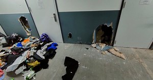 The city centre apartment block with no lift, break-ins, and vandalism