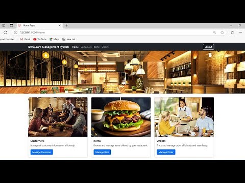 Laravel Full Project | Restaurant Management System
