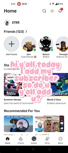 tell me your username in the comments 👇 // #roblox #fans #fpyシ // can I add you