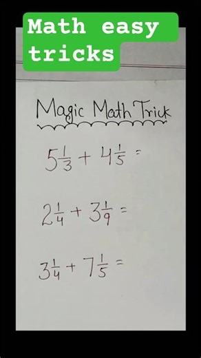 math tricks #trending #maths #shorts #education