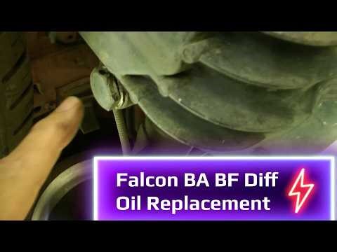 RTV Ford falcon BA BF ute Diff oil replacement