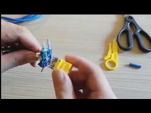 AMPCOM RJ45 Tool-less Self-Locking Keystone Jack