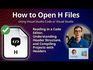H Files: How to Open & Understand C/C++ Header Files